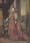 Presumed Portrait of the Marchesa Geromina Spinola-Doria of Genoa (mk05) Anthony Van Dyck
